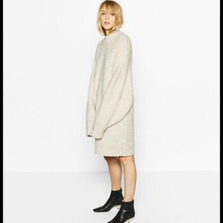 ザラ(ZARA)のyocci様専用      ZARA  ニットワンピース(ひざ丈ワンピース)