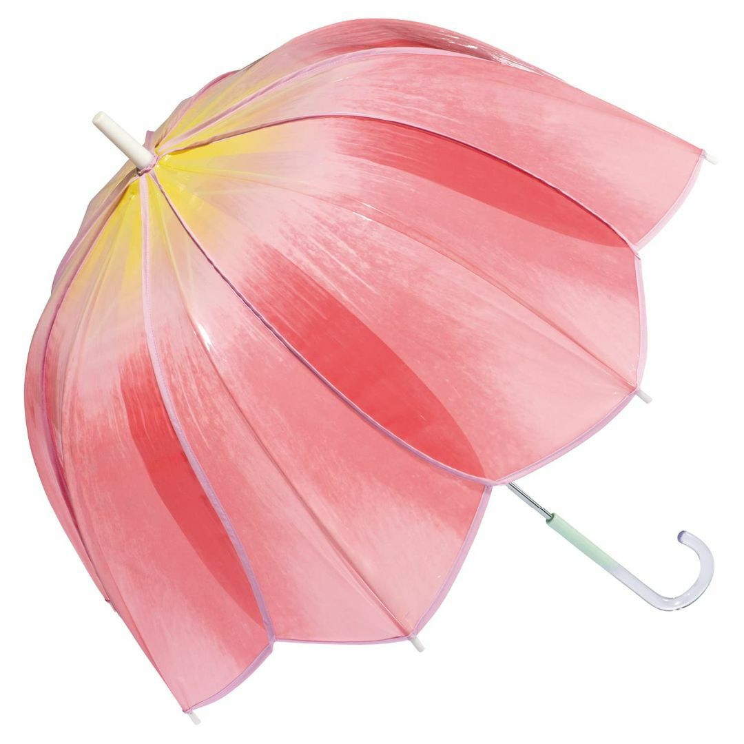 【色: ピンク】Wpc. 雨傘 ［ビニール傘］チューリップアンブレラ ピンク 長