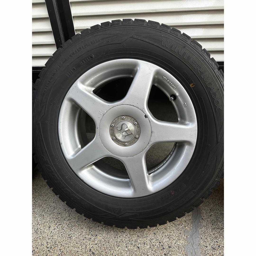 185/70/R14  DUNLOP ウインターマックス スタッドレスタイヤ 4