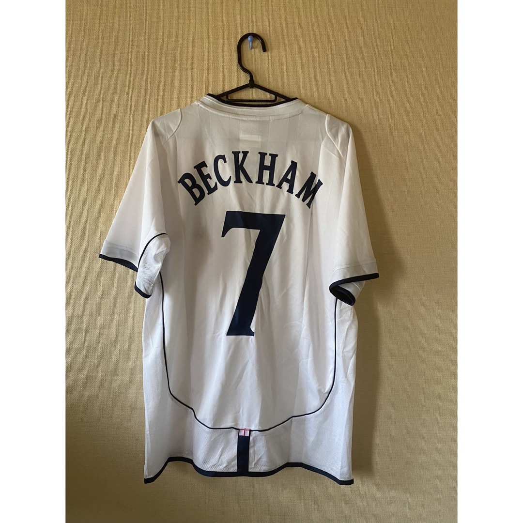 日韓W杯 イングランド代表 7番BECKHAM ベッカム ユニフォーム L