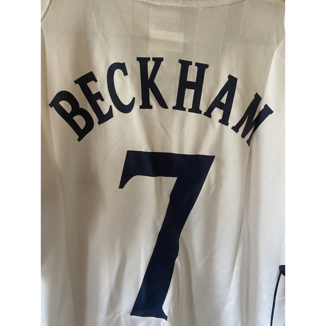 02日韓W杯 イングランド代表 7番BECKHAM ベッカム ユニフォーム