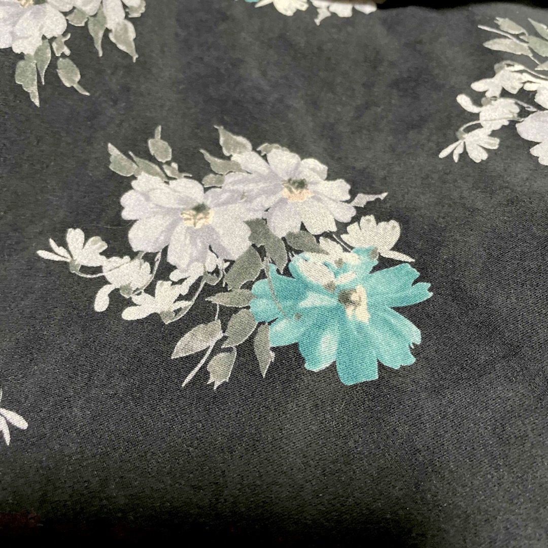 【美品】マーキュリーデュオ 刺繍 花柄 ワンピース ドレス キレイめ