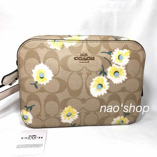 コーチ(COACH)の【新品】COACH コーチ ショルダーバッグ シグネチャー デイジープリント(ショルダーバッグ)