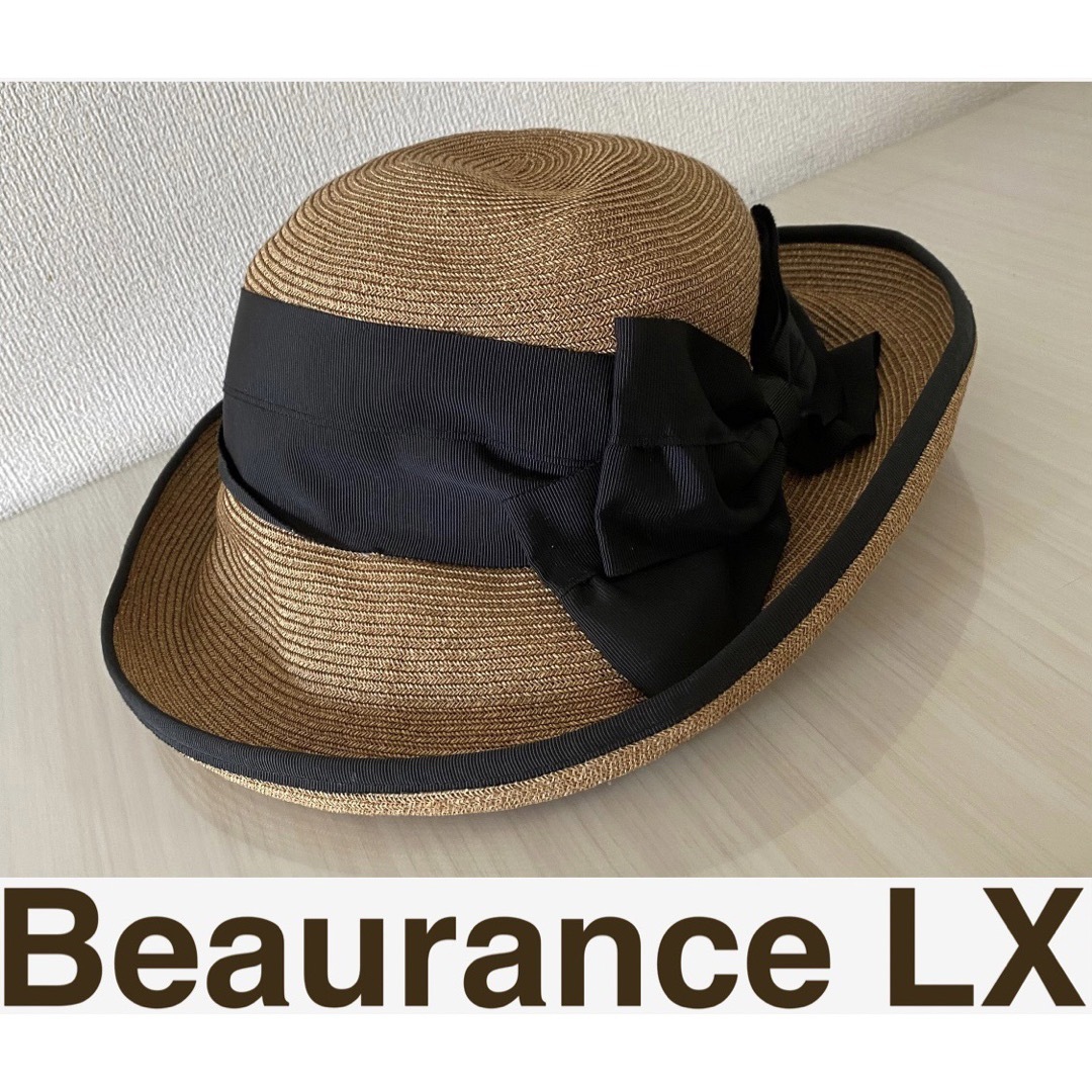 AURORA(アウロラ)のBeaurance LX （ビューランス Lx） 麦わら帽子　麦わらハット レディースの帽子(麦わら帽子/ストローハット)の商品写真