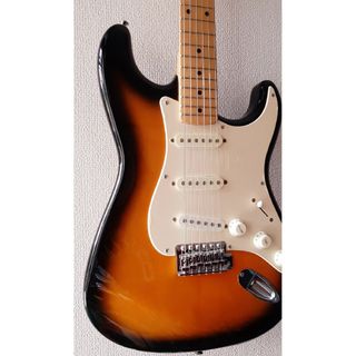 フェンダー(Fender)のSquier ストラト サンバースト 全体調整済み 生鳴り 当たり個体 美品(エレキギター)