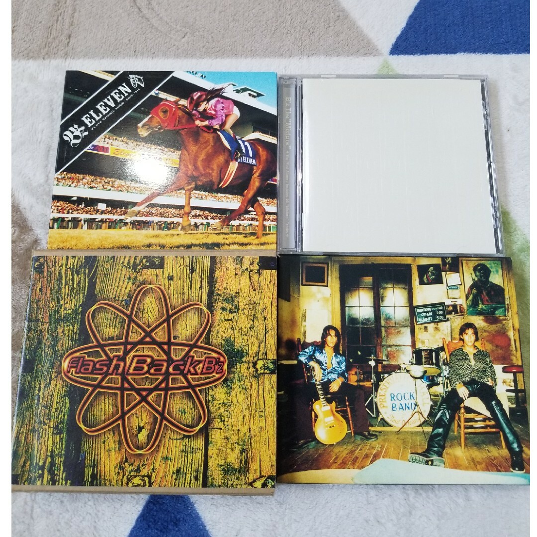 【B'z】ビーズ　アルバム3枚セット+シングル1枚おまけ付き エンタメ/ホビーのCD(ポップス/ロック(邦楽))の商品写真