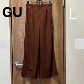 ジーユー(GU)のGU パンツ　L(カジュアルパンツ)