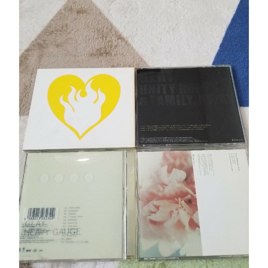 【GLAY】　アルバム3枚セット+おまけ(シングルCD) エンタメ/ホビーのCD(ポップス/ロック(邦楽))の商品写真