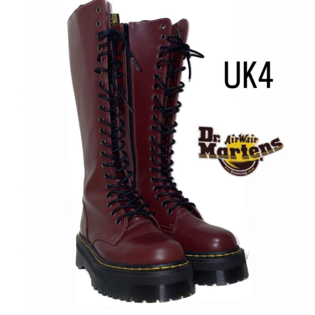 超激レア　Dr.Martens 厚底ロングブーツ　20ホール