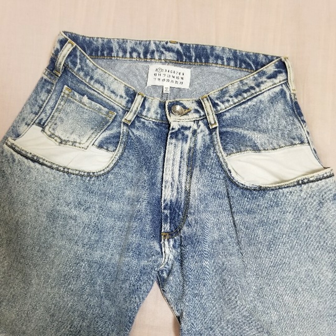 Maison Martin Margiela(マルタンマルジェラ)のMaison Margiela:5ポケットデニムパンツ:36 レディースのパンツ(デニム/ジーンズ)の商品写真