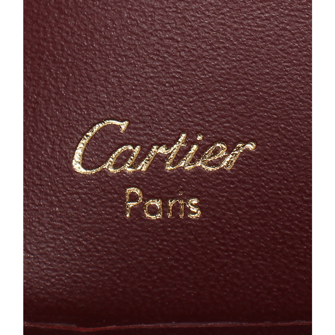 美品 カルティエ Cartier 二つ折り財布 メンズ