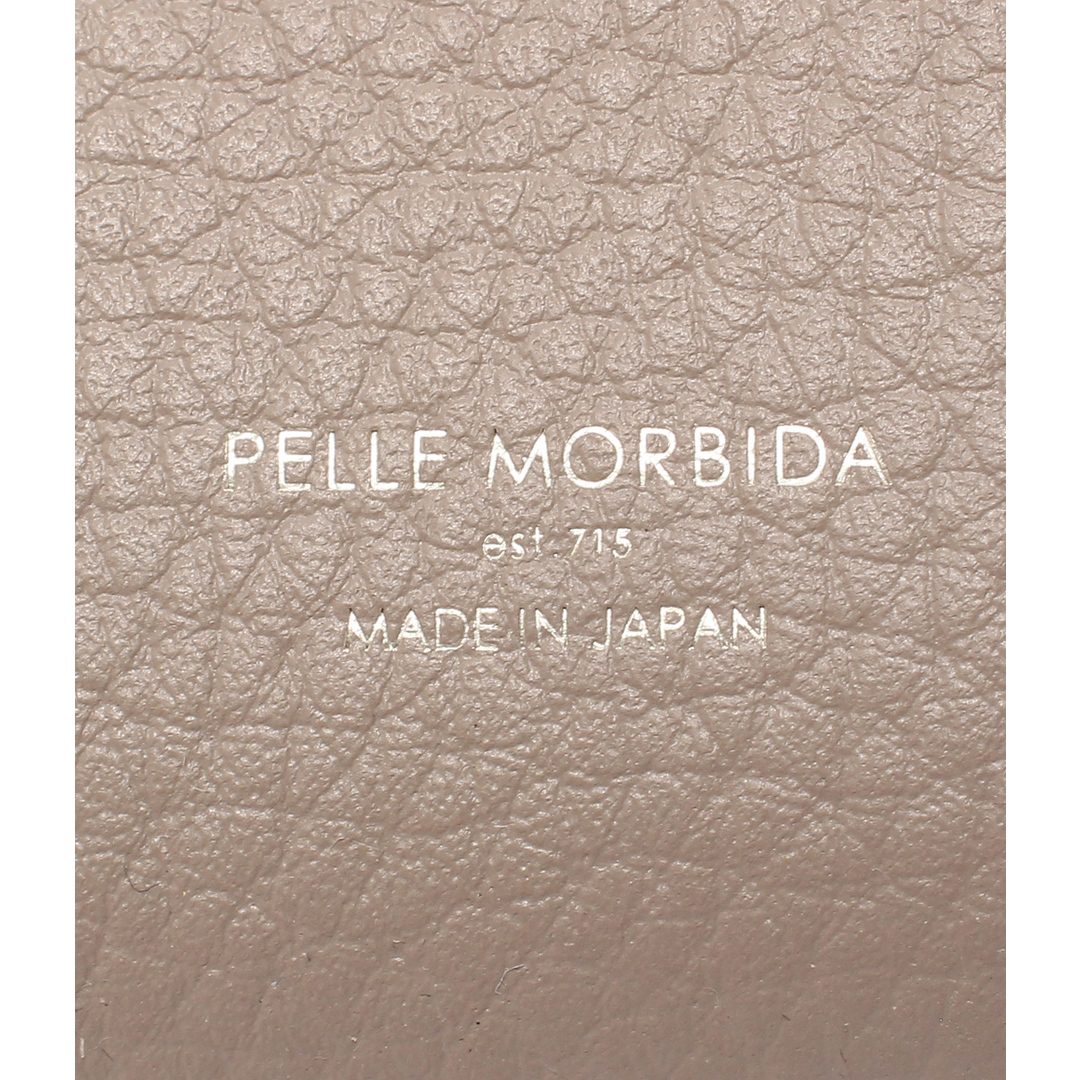 新品未使用　PELLE MORBIDA ポーチ　グレー