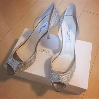 ジミーチュウ(JIMMY CHOO)のジミーチュウ グリッター パンプス(ハイヒール/パンプス)