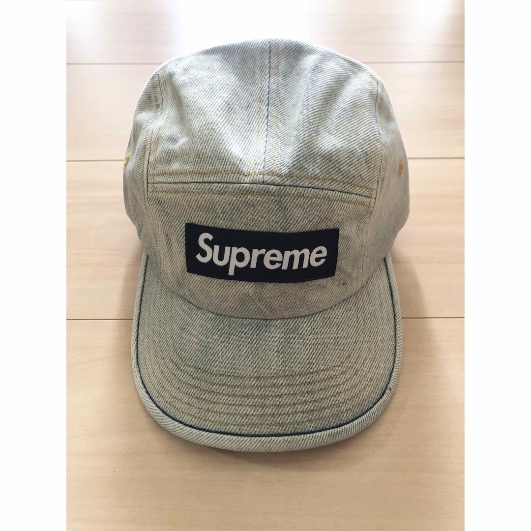 シュプリーム　Denim Camp Cap（デニムキャンプキャップ）青