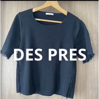 デプレ(DES PRES)のDES PRES サイズS  ブラックトップス(Tシャツ(半袖/袖なし))