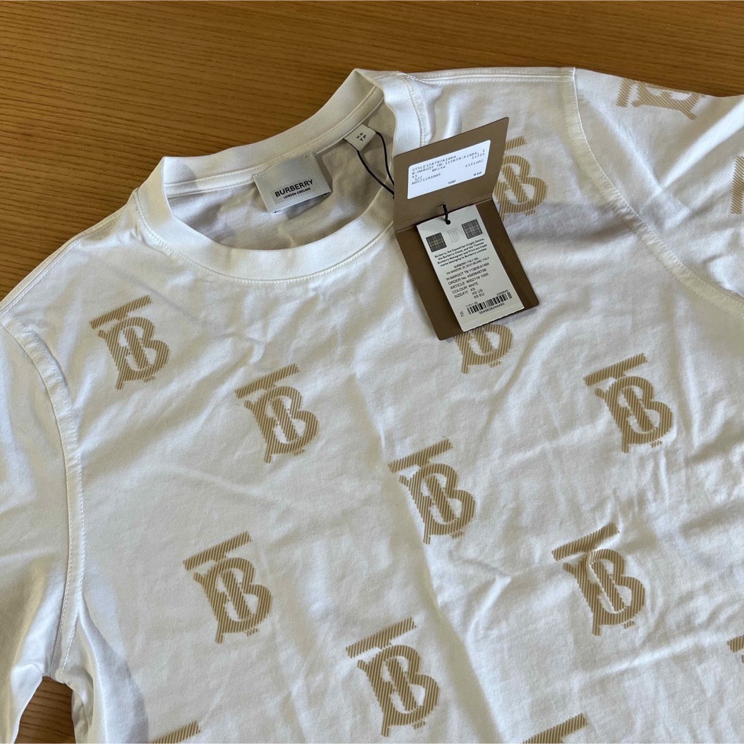 2024年新品 バーバリー Burberry Tシャツ 白 ロゴ ティシャツ Tシャツ