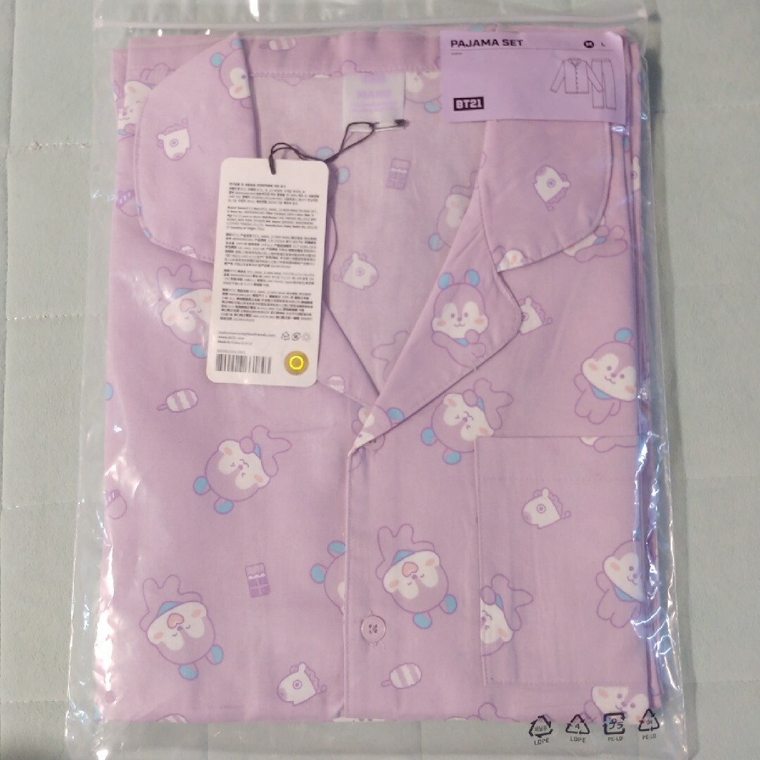 BT21(ビーティーイシビル)のBT21 MANG(New) パジャマセット Mサイズ レディースのルームウェア/パジャマ(パジャマ)の商品写真