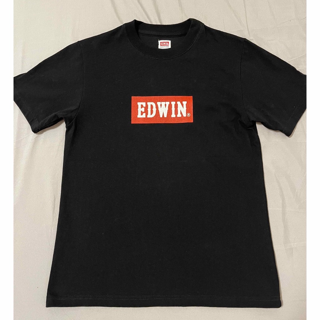 EDWIN(エドウィン)のEDWIN エドウィン Tシャツ 黒 ブラック メンズのトップス(Tシャツ/カットソー(半袖/袖なし))の商品写真
