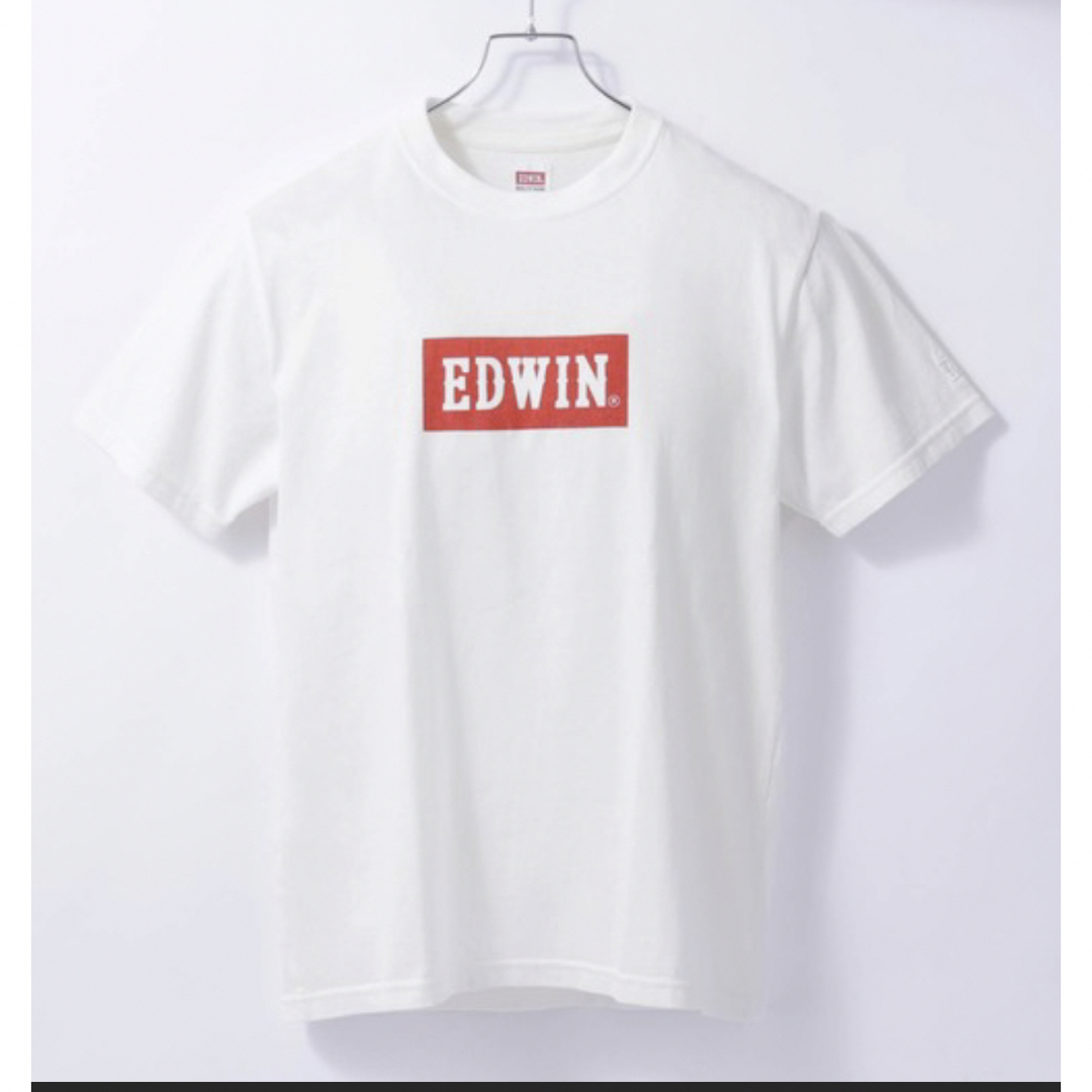 美品 EDWIN トップス Lサイズ  エドウィン Tシャツブランドロゴ