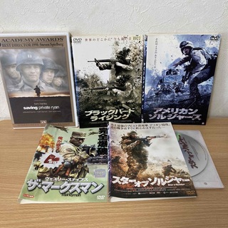 外国戦争映画　DVD  5本(外国映画)