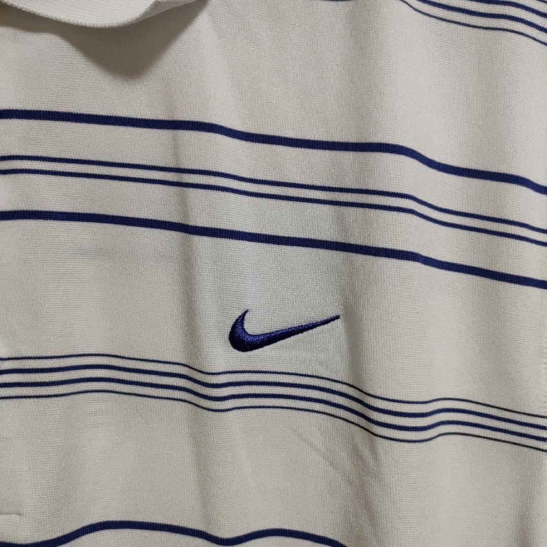 NIKE(ナイキ)の❲美品❳NIKE GOLF  ナイキゴルフ ポロシャツ ボーダー　FIT DRY メンズのトップス(ポロシャツ)の商品写真