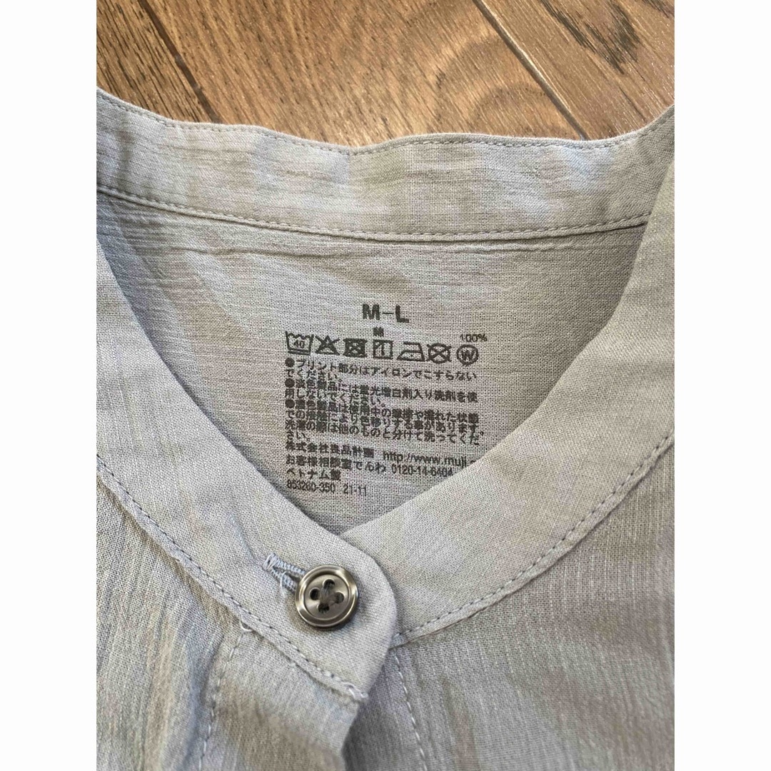 MUJI (無印良品)(ムジルシリョウヒン)の無印良品半袖ブラウス レディースのトップス(シャツ/ブラウス(半袖/袖なし))の商品写真