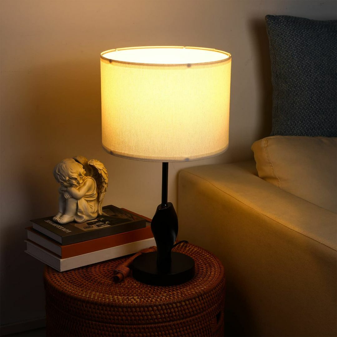 5引き半額 ランプ・シェード(lamp-shade) キャッチ式 交換用ランプシェード 綿布 ベージュ 直径28cm K-28170 その他  CONTRAXAWARE