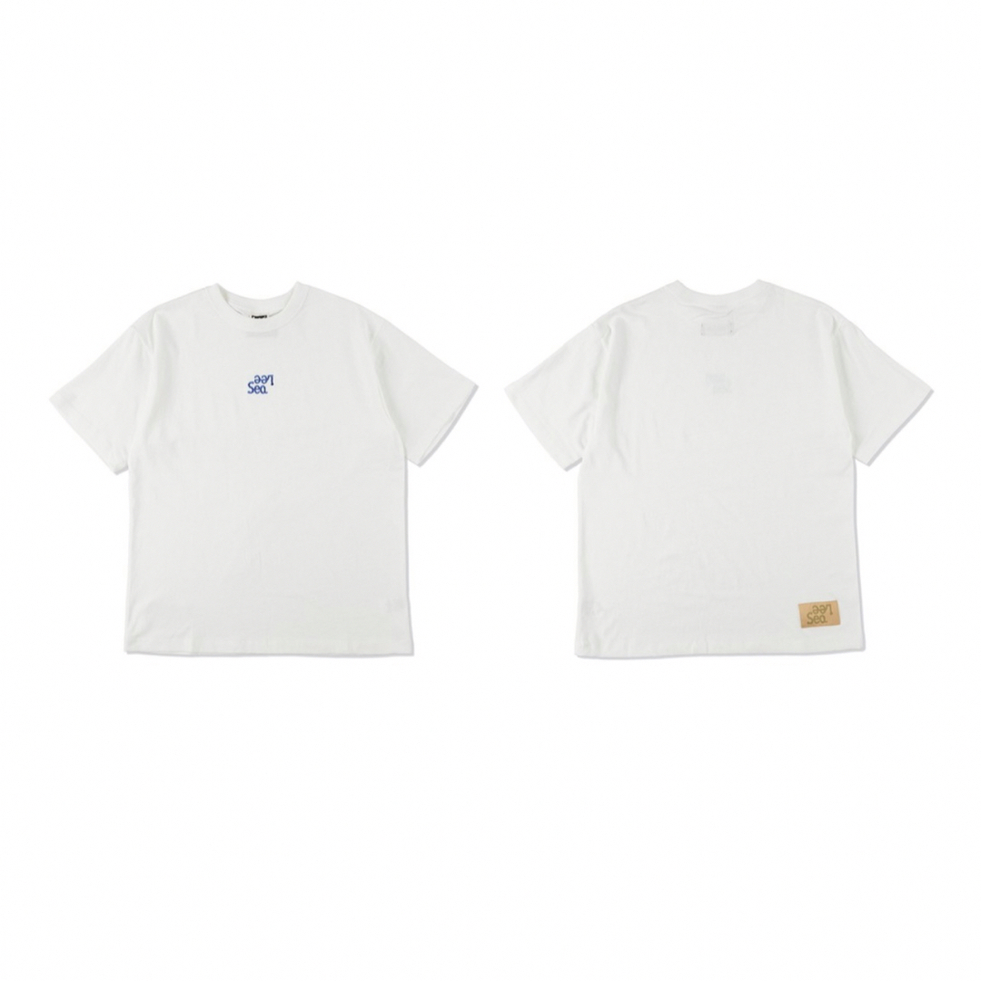 WIND AND SEA(ウィンダンシー)のWIND AND SEA × Lee  Tシャツ　白　Mサイズ メンズのトップス(Tシャツ/カットソー(半袖/袖なし))の商品写真