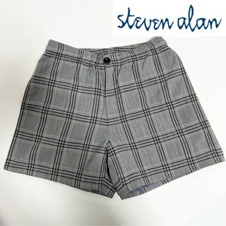 スティーブンアラン(steven alan)の【超美品】Steven Alanスティーブンアラン グレンチェックショートパンツ(ショートパンツ)