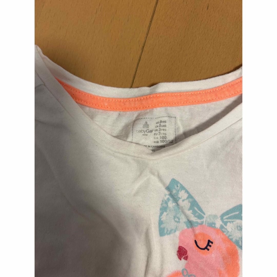 女の子　Tシャツ　3枚セット キッズ/ベビー/マタニティのキッズ服女の子用(90cm~)(Tシャツ/カットソー)の商品写真