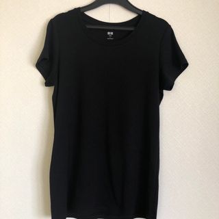 ユニクロ(UNIQLO)の黒 Tシャツ(Tシャツ(半袖/袖なし))