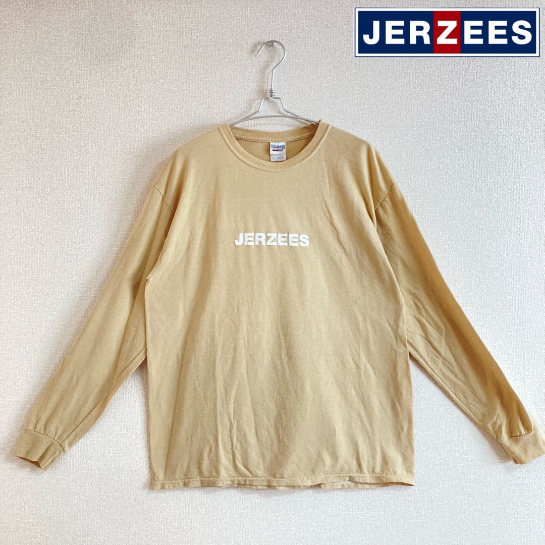 JERZEES(ジャージーズ)の【匿名配送】JERZEESジャージーズ 長袖クルーネックカットソー ロンT メンズのトップス(Tシャツ/カットソー(七分/長袖))の商品写真