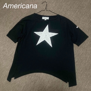 アメリカーナ(AMERICANA)の高級 Americana ダメージ加工 Tシャツ ＋ コインケース セット(Tシャツ(半袖/袖なし))
