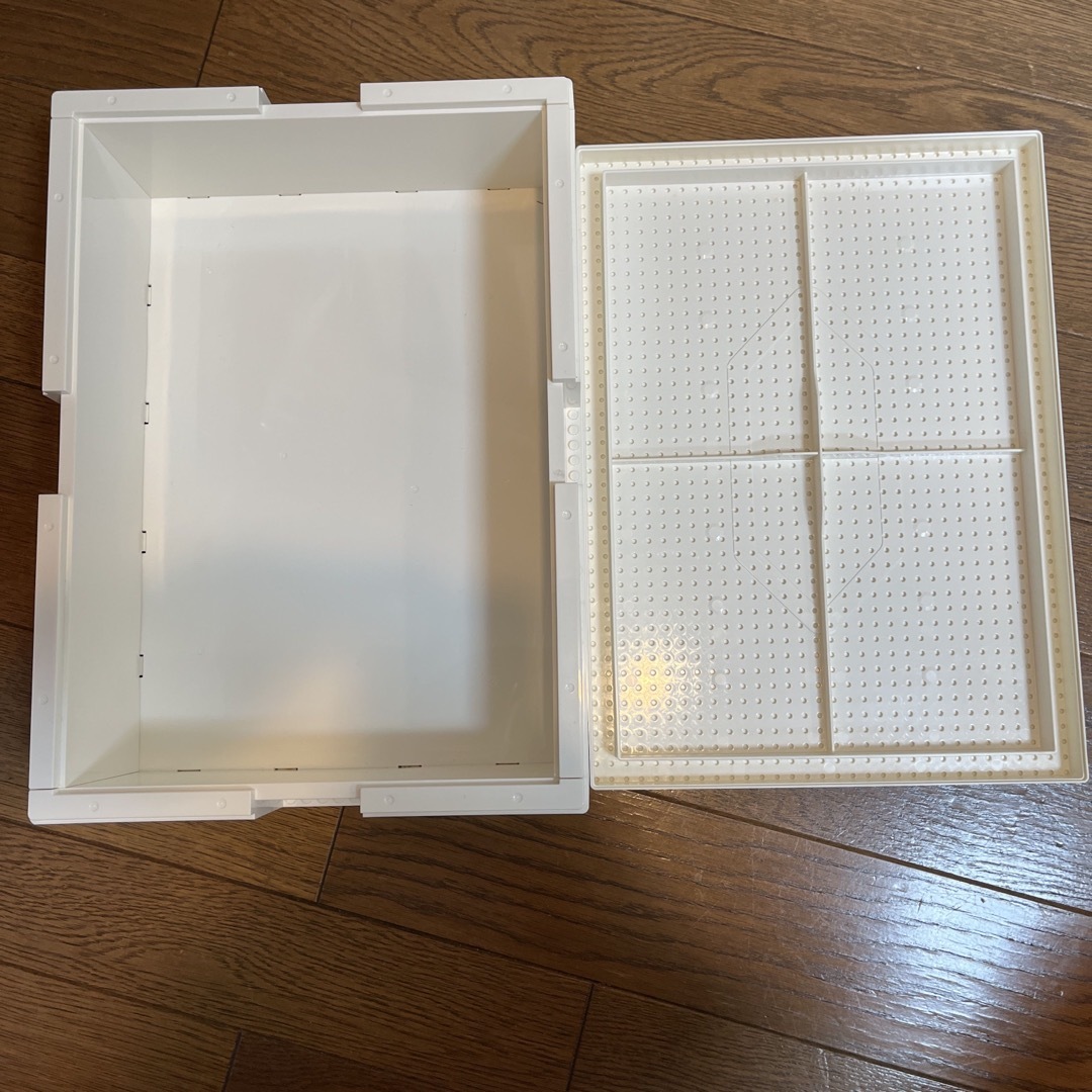 IKEA(イケア)のIKEA LEGOコラボレゴケース　大　4つセット（ビッグレク） キッズ/ベビー/マタニティのおもちゃ(積み木/ブロック)の商品写真