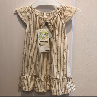 ニシマツヤ(西松屋)の新品　トップス　80   女の子(ワンピース)