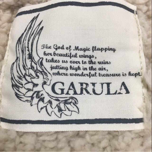 GARULA(ガルラ)のガルラ ボア付きデニムジャケット レディースのジャケット/アウター(Gジャン/デニムジャケット)の商品写真