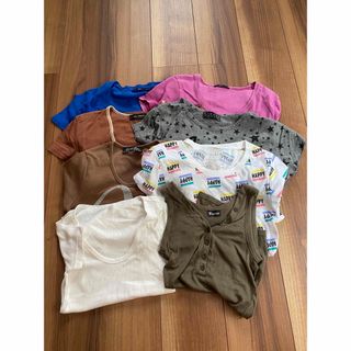 TOPS8点セット(カットソー(半袖/袖なし))