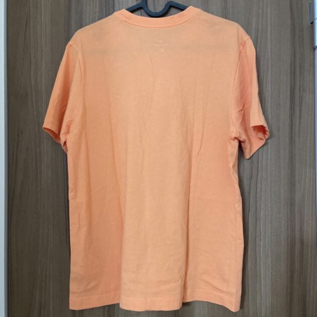 NIKE(ナイキ)のNIKE ナイキ　Tシャツ　オレンジ　半袖　Mサイズ　夏　古着 メンズのトップス(Tシャツ/カットソー(半袖/袖なし))の商品写真