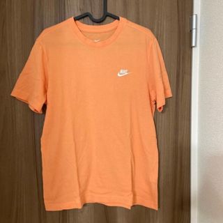 ナイキ(NIKE)のNIKE ナイキ　Tシャツ　オレンジ　半袖　Mサイズ　夏　古着(Tシャツ/カットソー(半袖/袖なし))