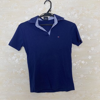 濃紺ポロシャツ　海外製品(ポロシャツ)