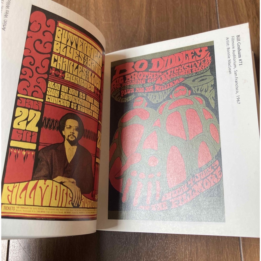 洋書 THE ART OF ROCK 50年代〜80年代ロックポスターミニ画集
