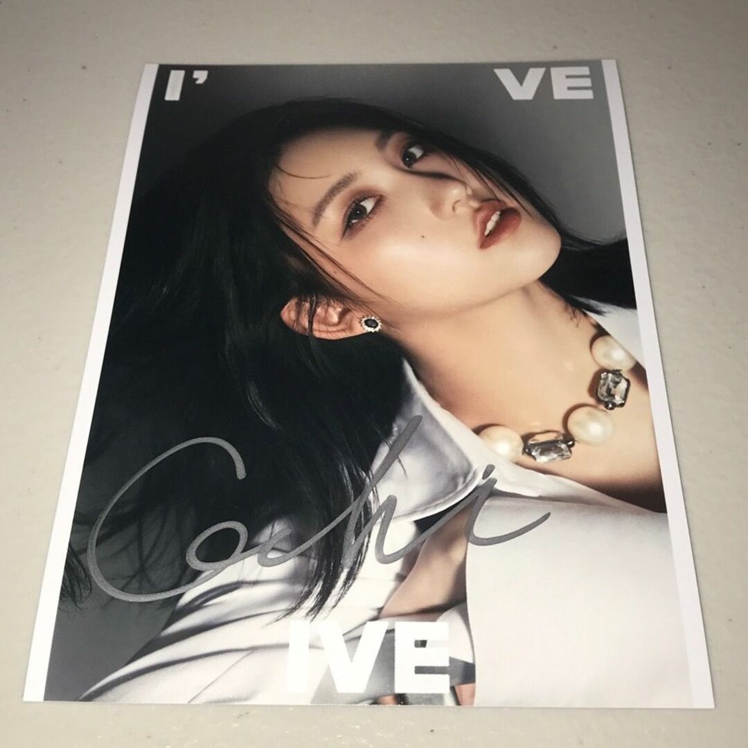 IVE 直筆サイン「I'VE IVE」スチール写真6枚セットの通販 by て IVE 直筆サイン「I'VE IVE」スチール写真6枚セットの通販 by て