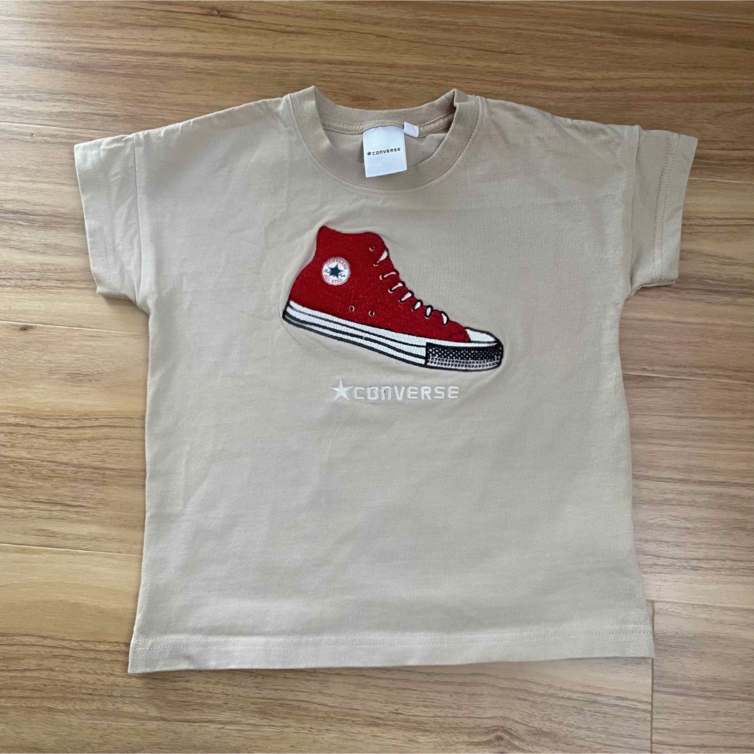 CONVERSE(コンバース)のconverse 半袖トップス 新品未使用 キッズ/ベビー/マタニティのキッズ服男の子用(90cm~)(Tシャツ/カットソー)の商品写真