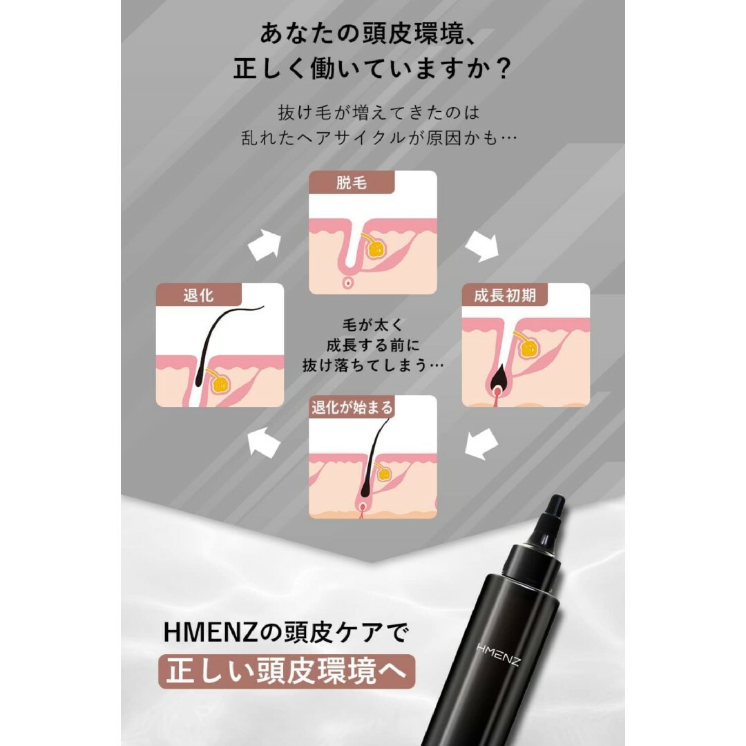 【新品・未使用】HMENZ メンズ  薬用育毛剤 ヘアトニック コスメ/美容のヘアケア/スタイリング(スカルプケア)の商品写真