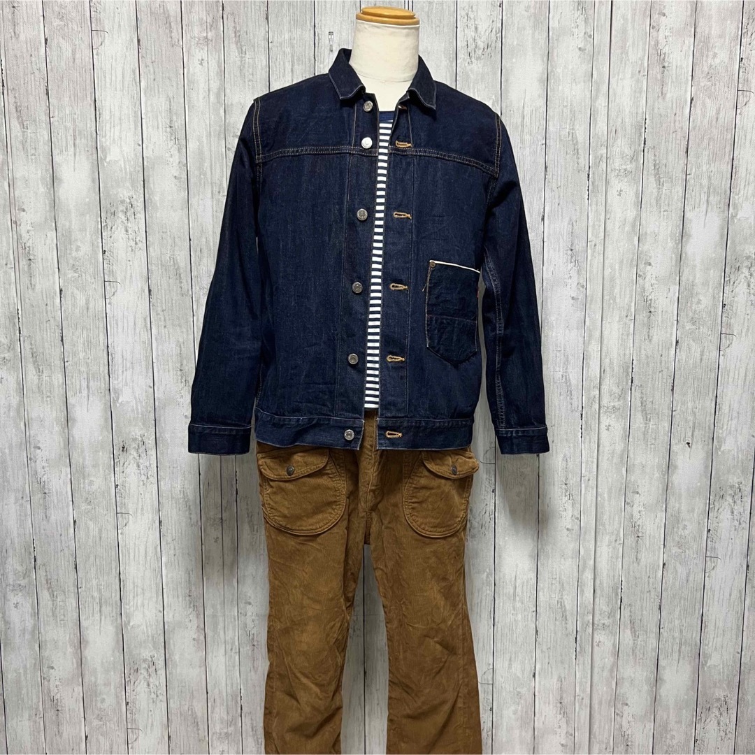 美品!ANACHRONORM 1st デニムジャケット!日本製!