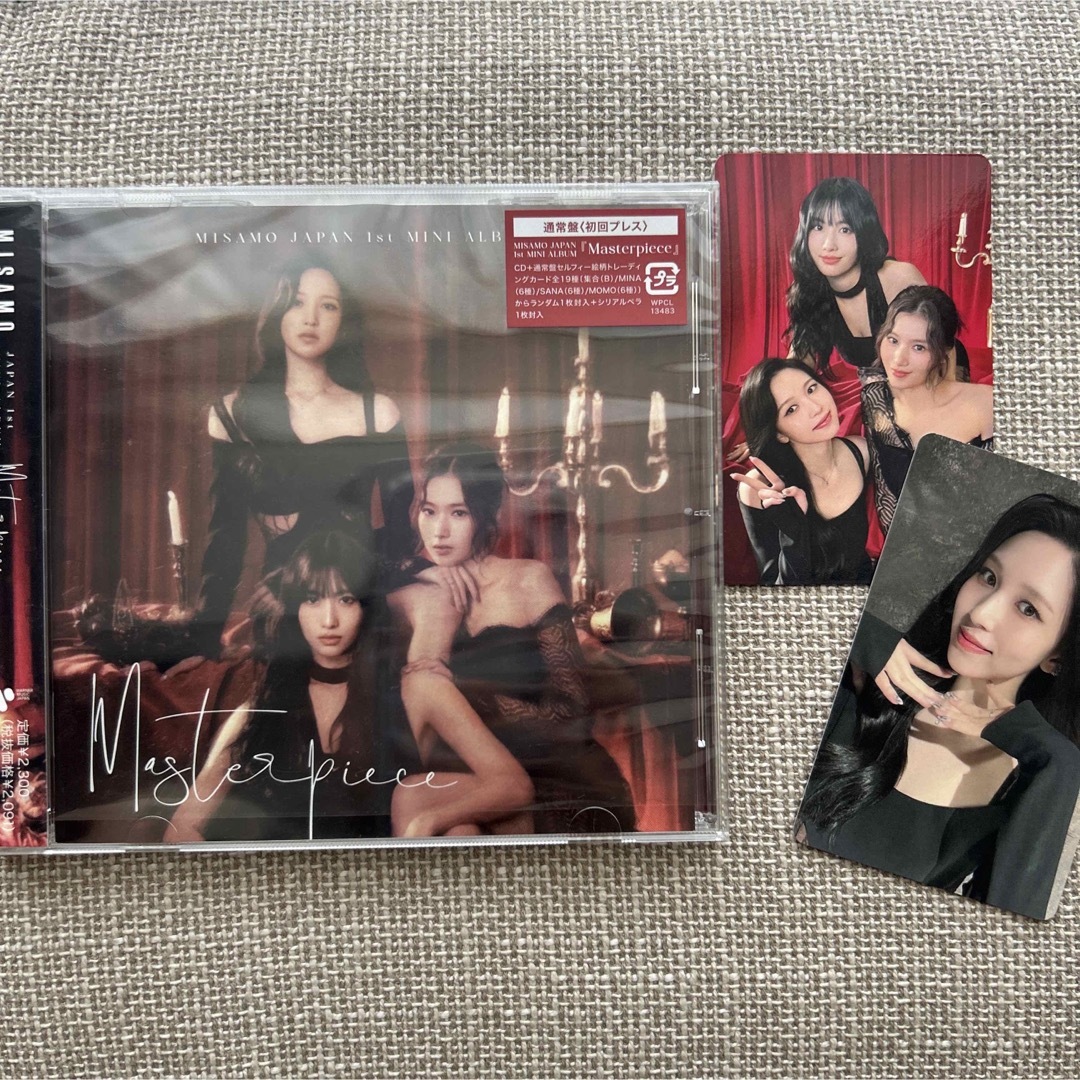 新色追加! MISAMO MISAMO 通常盤CD TWICE mina ハイタッチ 通常盤 CD