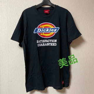 ディッキーズ(Dickies)のディッキーズ　メンズTシャツ XL   黒地(Tシャツ/カットソー(半袖/袖なし))