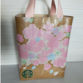 スターバックスコーヒー(Starbucks Coffee)の紙袋　バッグ　ハンドメイド(バッグ)