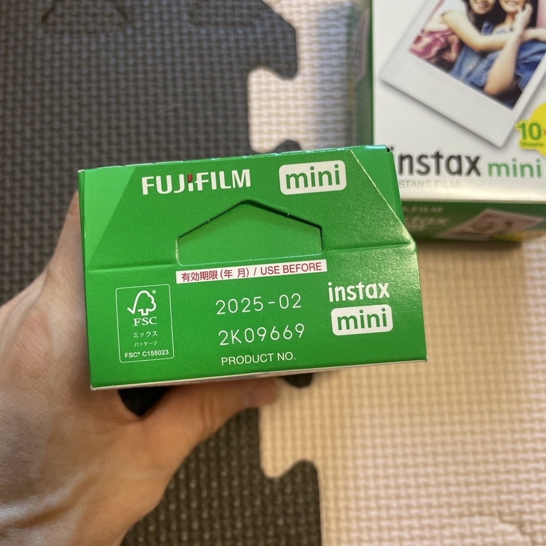 富士フイルム インスタントフィルム パック 2箱の