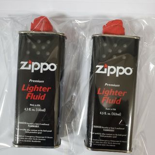 ジッポー(ZIPPO)のZIPPO　ジッポ　ライターオイル小缶　133ml　2個セット(タバコグッズ)